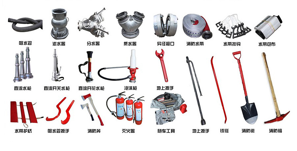 重汽輕卡4噸水罐消防車(chē)